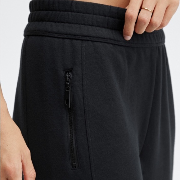 FABLETICS Eco-Conscious Slim Sweatpants In Black - Picture 2 of 5
